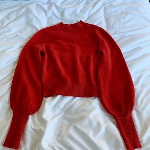 LPA red sweater XS